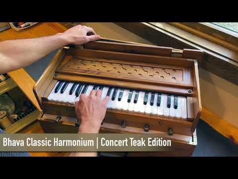 Video of Bhava Classic Harmonium, Concert Teak Edition
