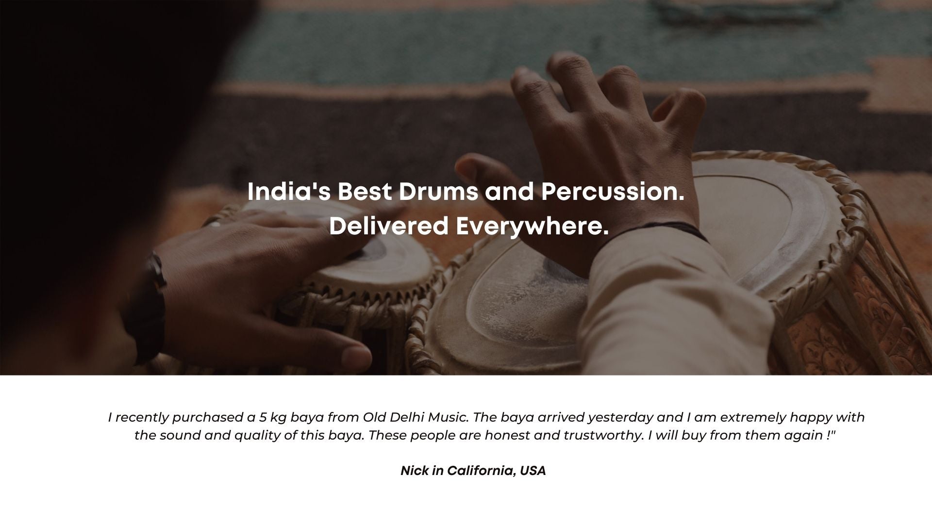 Indiske trommer og percussion – Old DelhiIndiske trommer og percussion – Old Delhi  