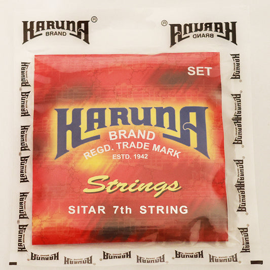 Karuna Brand Sitar Strings for Kharaj Pancham Style Sitars-No Tarafdar