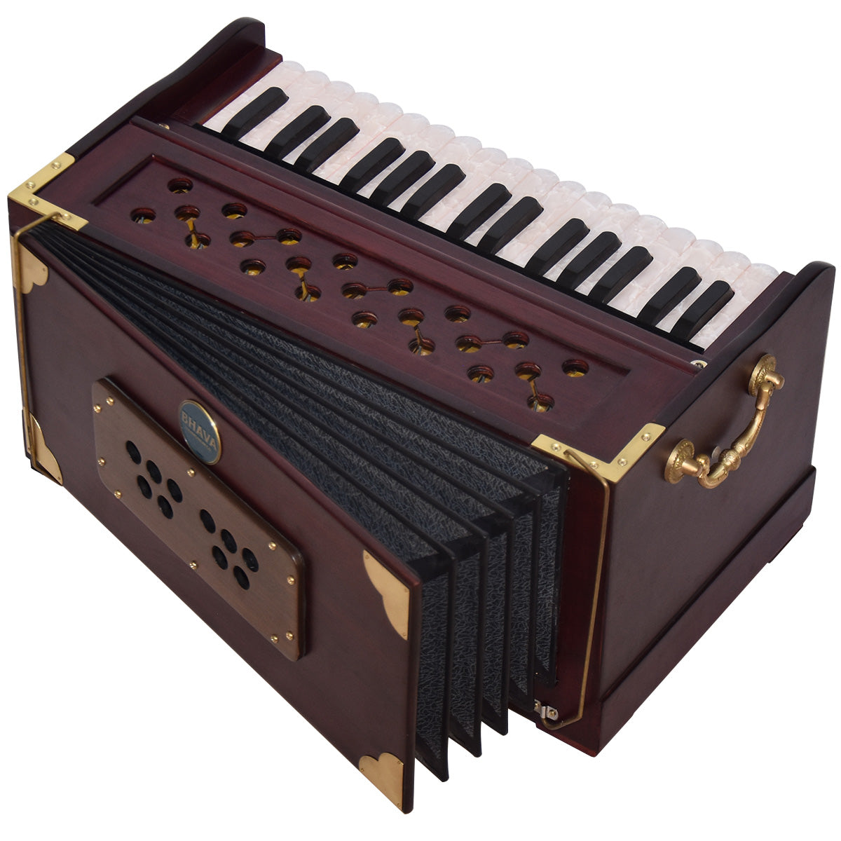 Bhava Lite "Travel" Harmonium | Limited Edition Mahogany