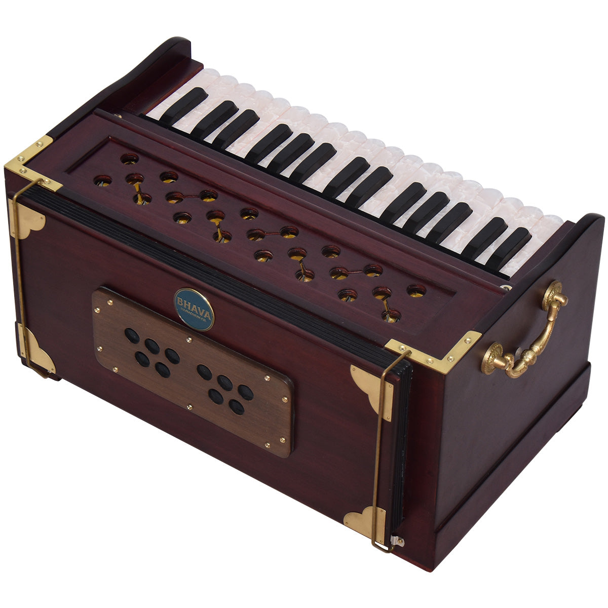 Bhava Lite "Travel" Harmonium | Limited Edition Mahogany