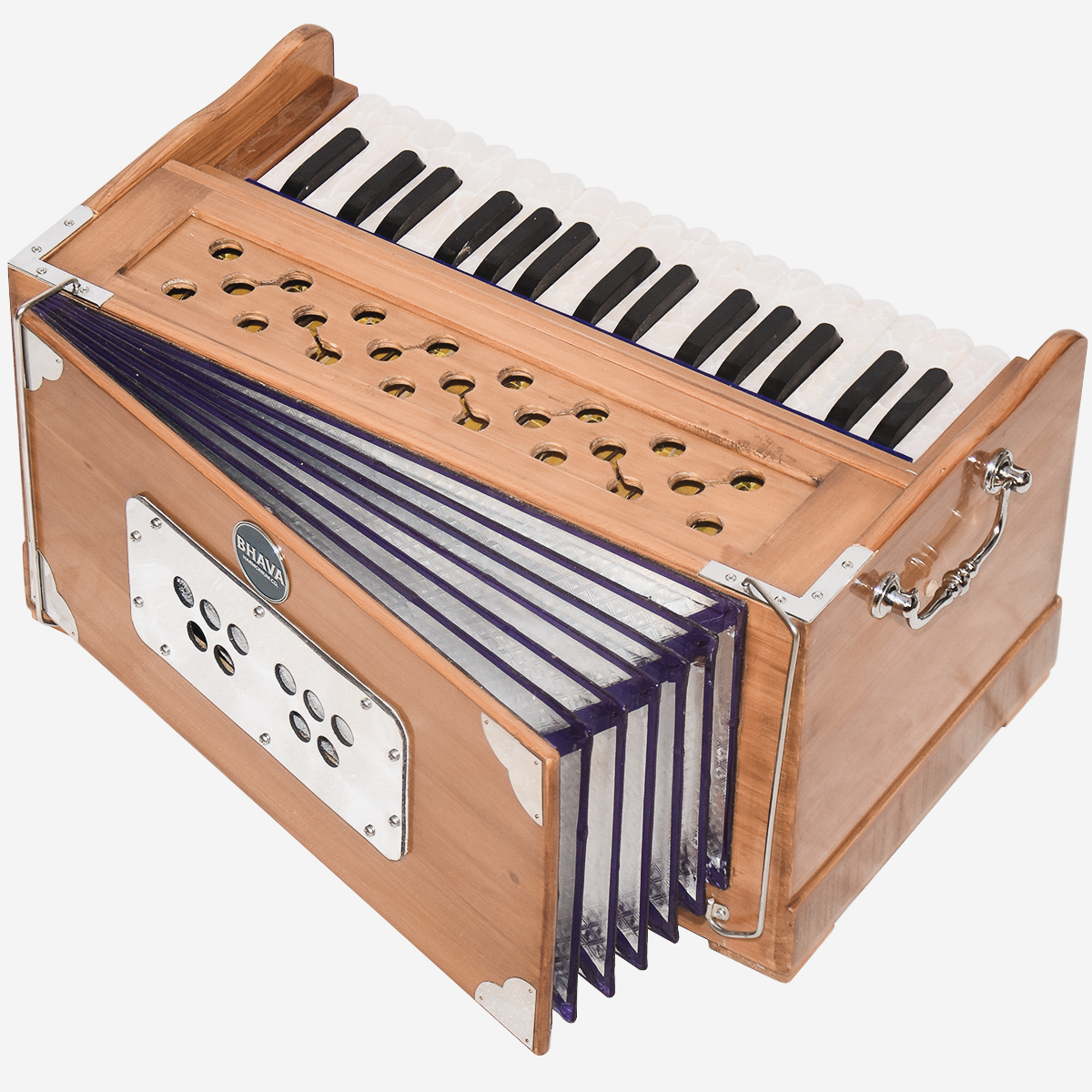 Bhava Lite "Travel" Harmonium | Standard Edition Natural