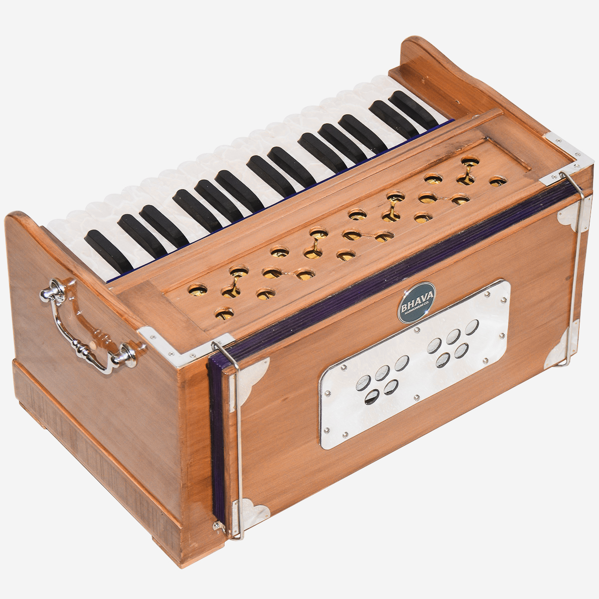 Bhava Lite "Travel" Harmonium | Standard Edition Natural