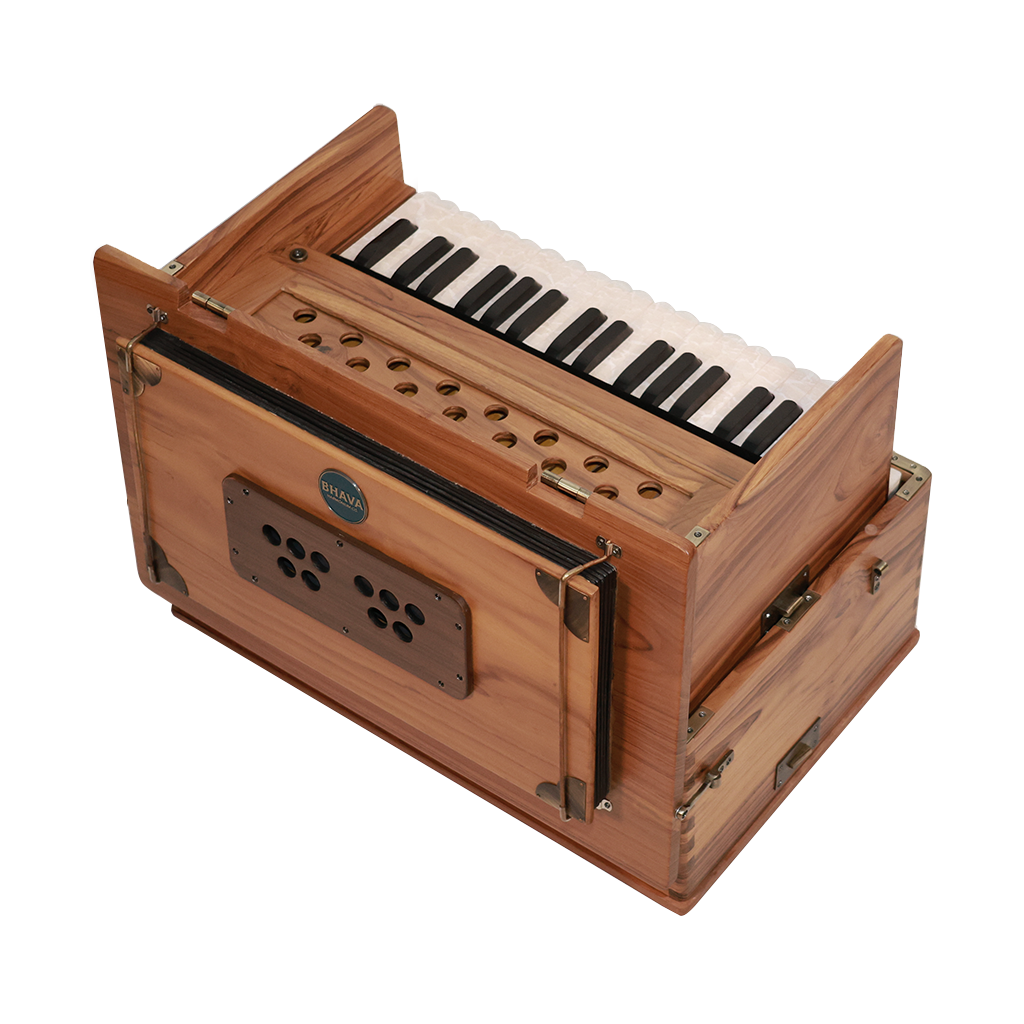 Bhava Mini "Kirtan" Harmonium | Concert Teak Edition