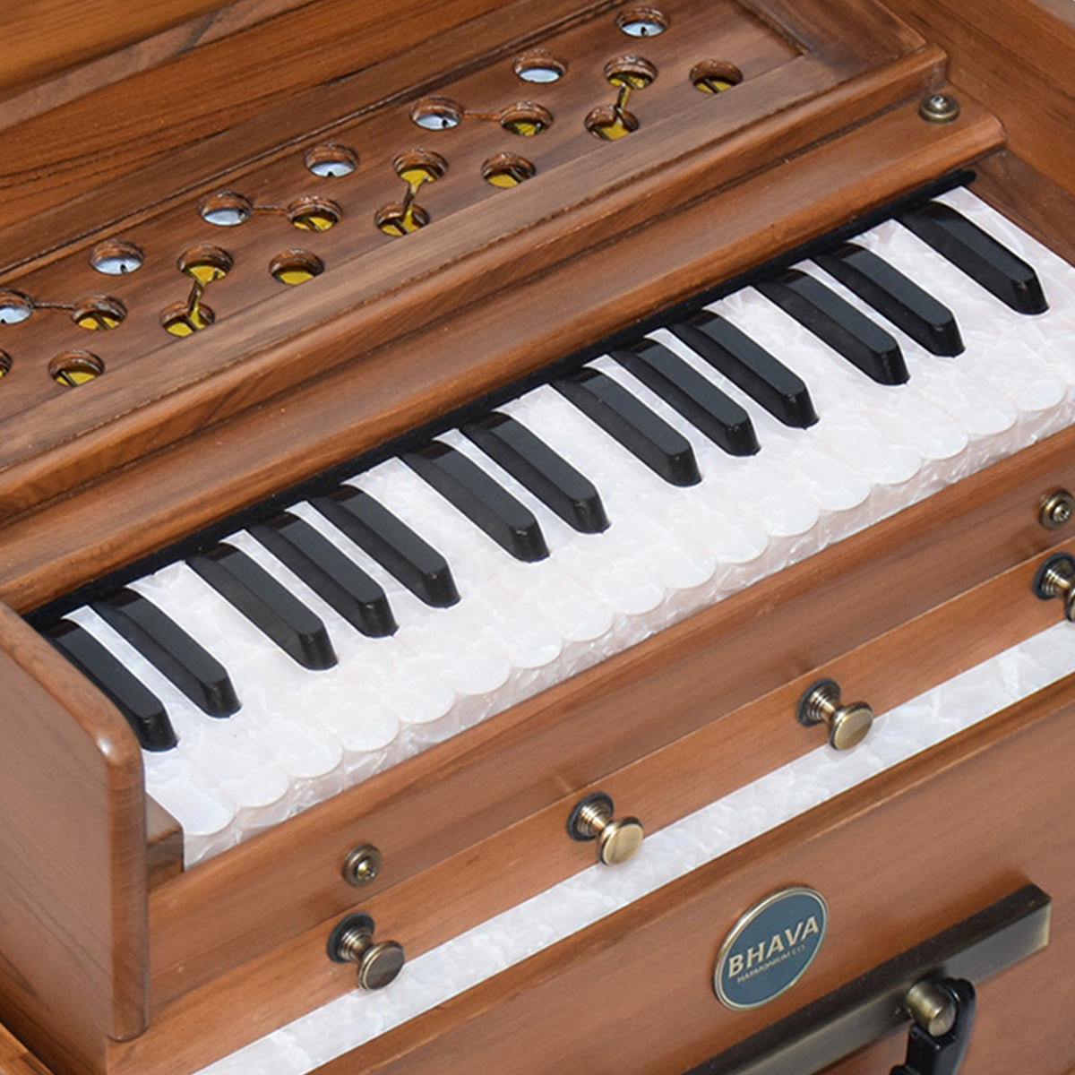 Bhava Mini "Kirtan" Harmonium | Concert Teak Edition - B-Stock