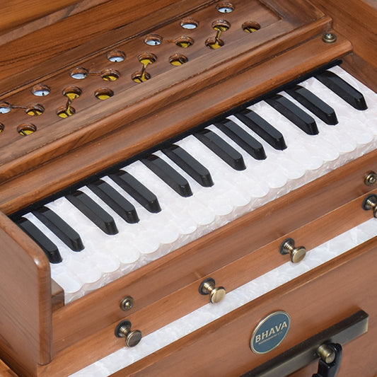 Bhava Mini "Kirtan" Harmonium | Concert Teak Edition