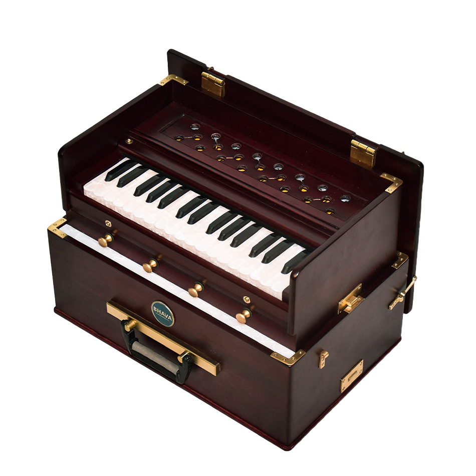 Bhava Mini "Kirtan" Harmonium | Limited Edition Mahogany