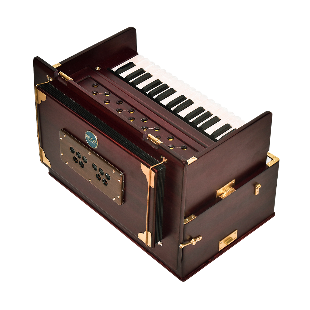 Bhava Mini "Kirtan" Harmonium | Limited Edition Mahogany