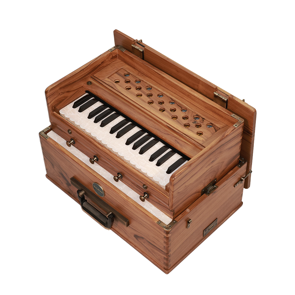 Bhava Mini "Kirtan" Harmonium | Concert Teak Edition