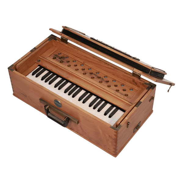 Bhava Classic Concert Edition Teak Harmonium Recessed into Outer Shell