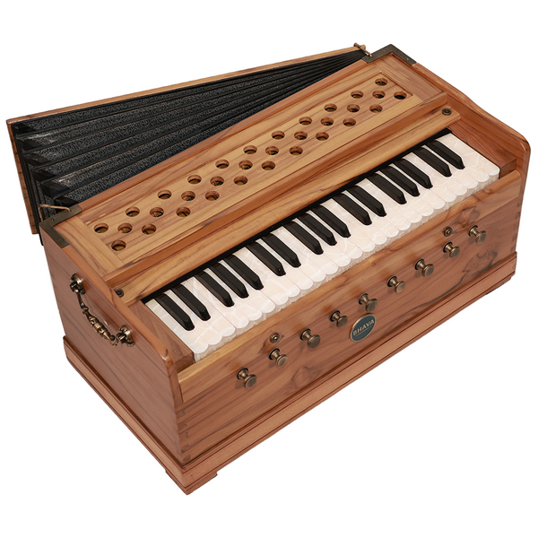 Bhava Studio Concert Edition Teak Bellows Open Front Left