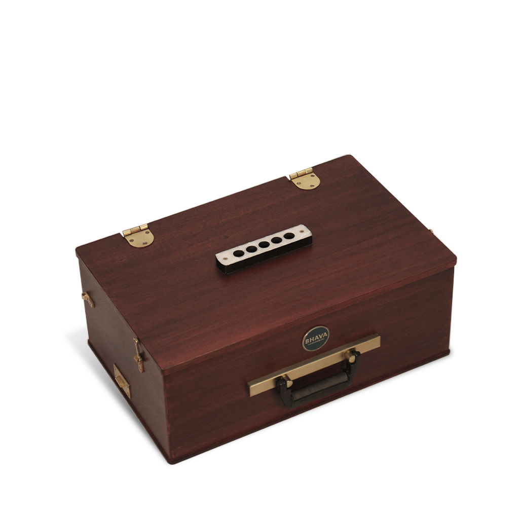 Bhava Mini "Kirtan" Harmonium | Limited Edition Mahogany