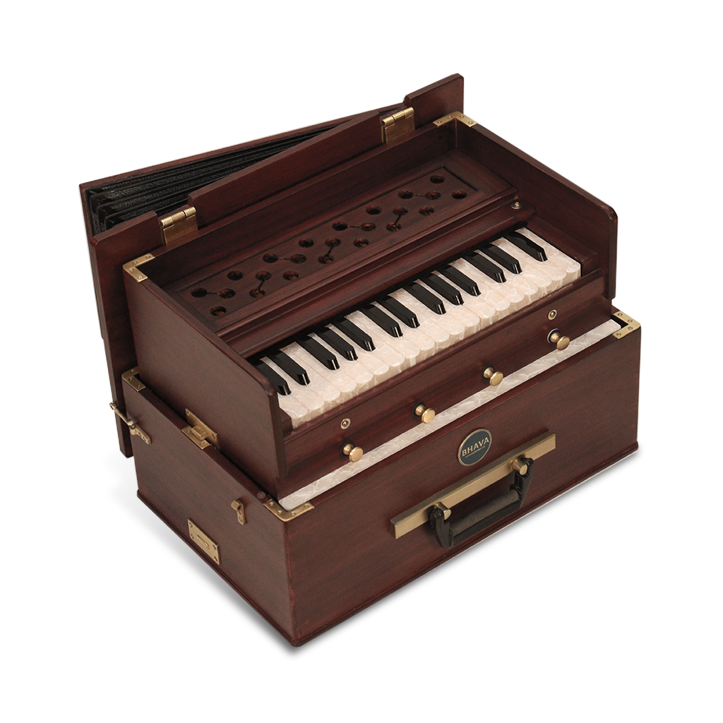 Bhava Mini "Kirtan" Harmonium | Limited Edition Mahogany