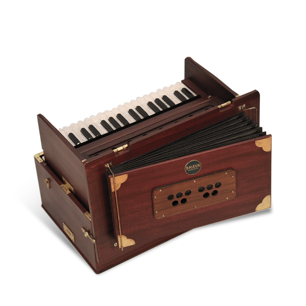 Bhava Mini "Kirtan" Harmonium | Limited Edition Mahogany