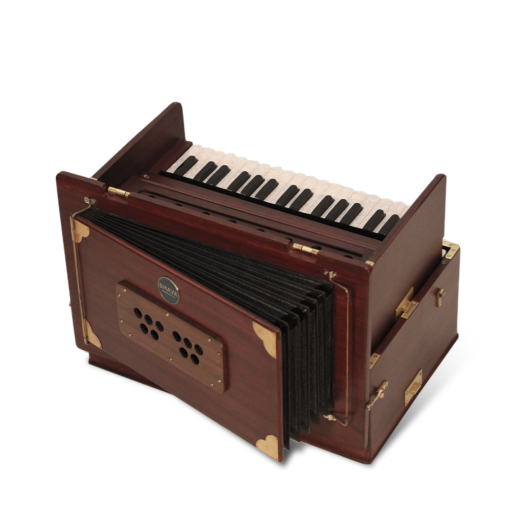 Bhava Mini "Kirtan" Harmonium | Limited Edition Mahogany