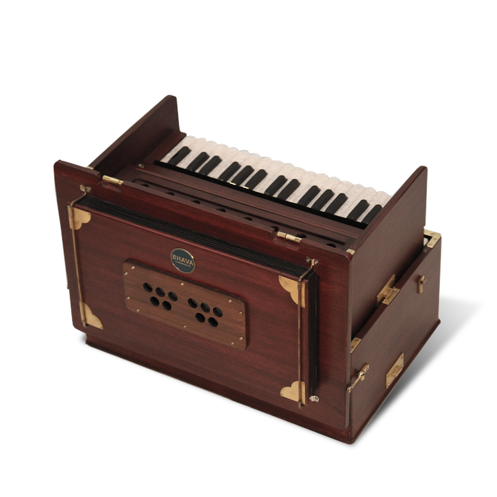 Bhava Mini "Kirtan" Harmonium | Limited Edition Mahogany