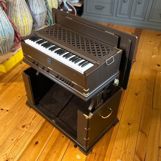 Bhava 4-Line Pedal Harmonium | Limited Edition - Dark Teak