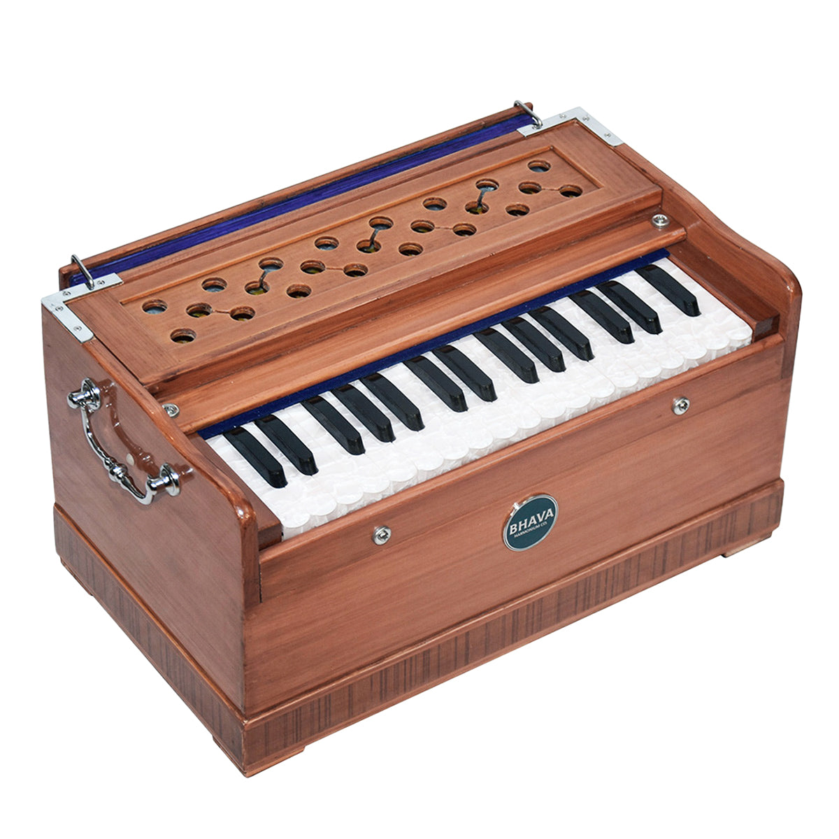 Bhava Lite "Travel" Harmonium, Standard Edition Natural