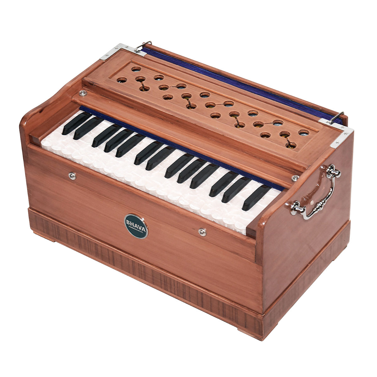 Bhava Lite "Travel" Harmonium, Standard Edition Natural