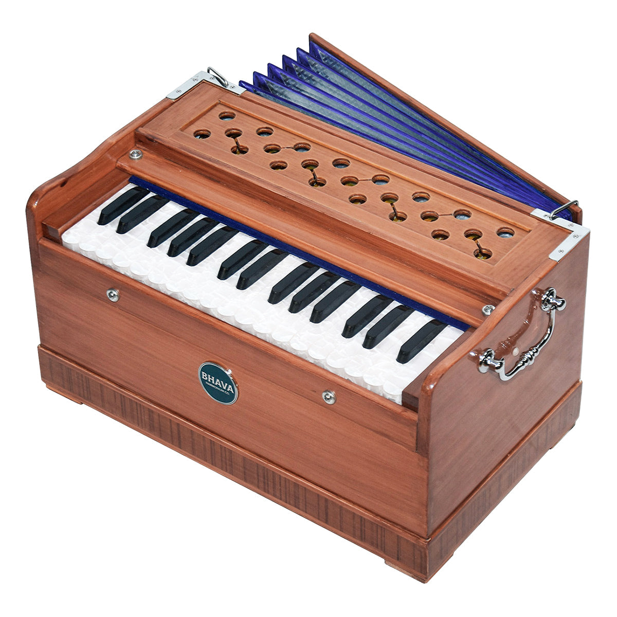 Bhava Lite "Travel" Harmonium, Standard Edition Natural