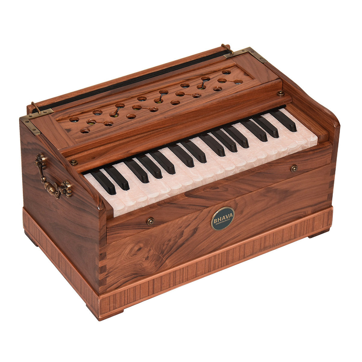 Bhava Lite "Travel" Harmonium, Concert Teak Edition