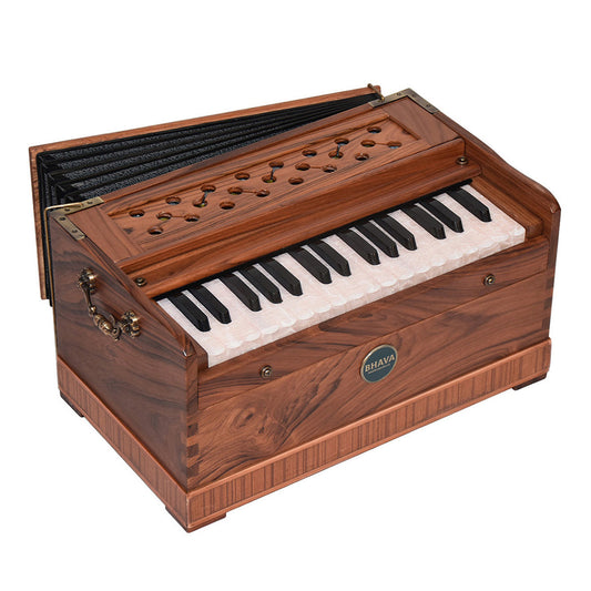 Bhava Lite "Travel" Harmonium, Concert Teak Edition