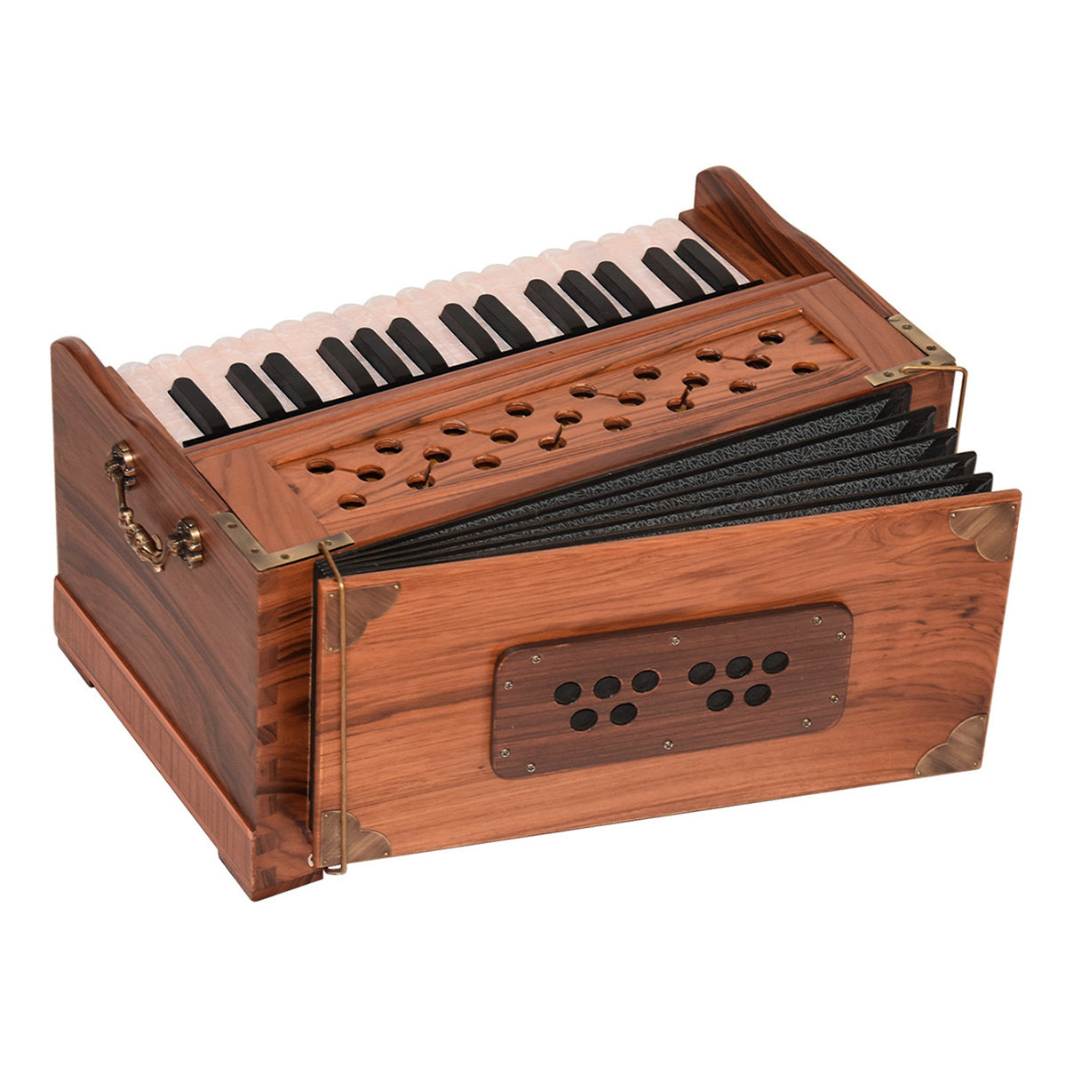 Bhava Lite "Travel" Harmonium, Concert Teak Edition