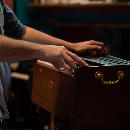 Bhava Lite "Travel" Harmonium | Limited Edition Mahogany