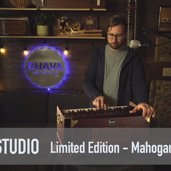 Bhava Studio Harmonium | Limited Edition Mahogany