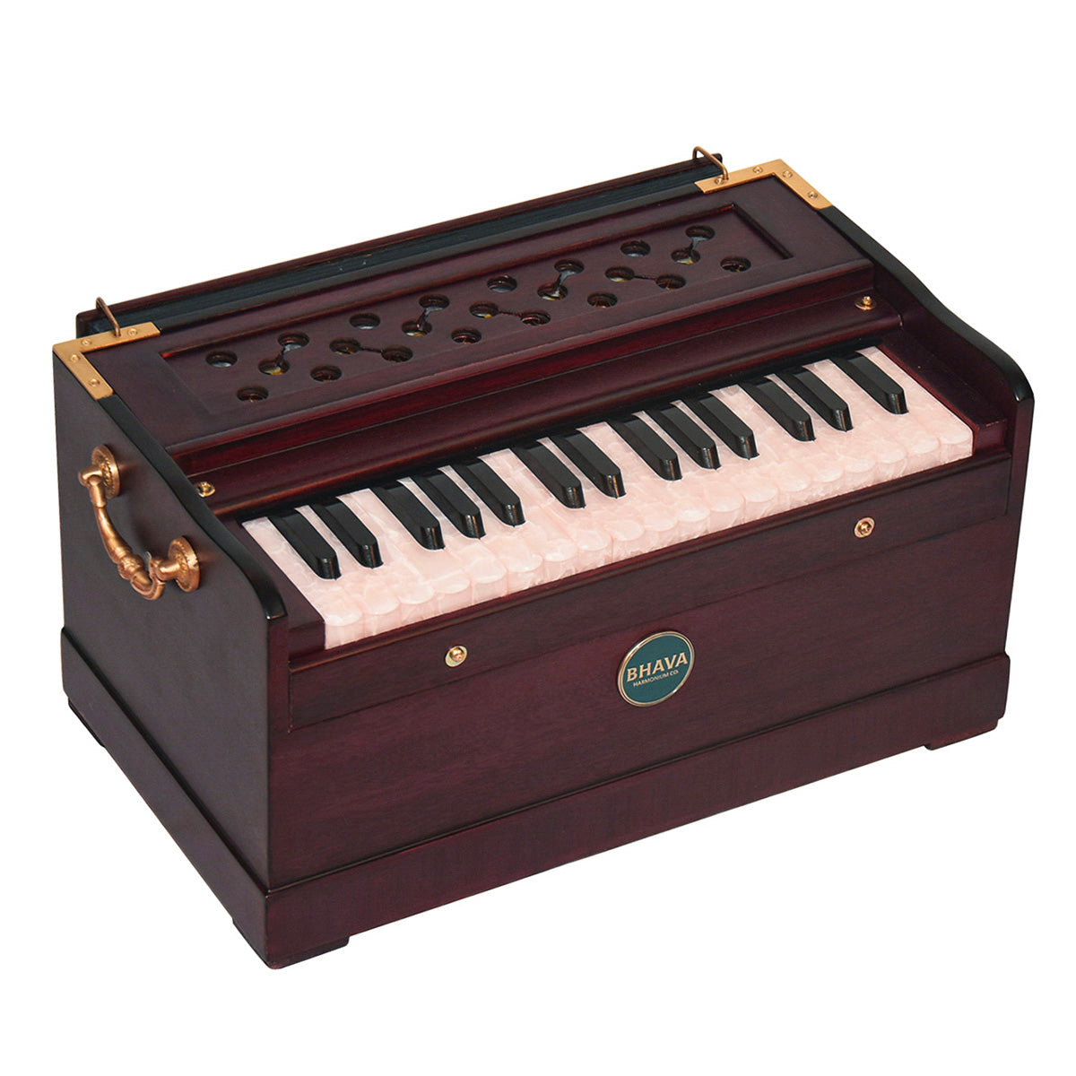 Bhava Lite "Travel" Harmonium, Limited Edition Mahogany