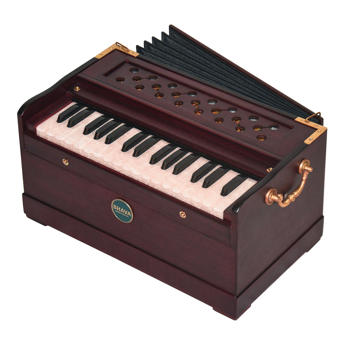 Bhava Lite "Travel" Harmonium, Limited Edition Mahogany