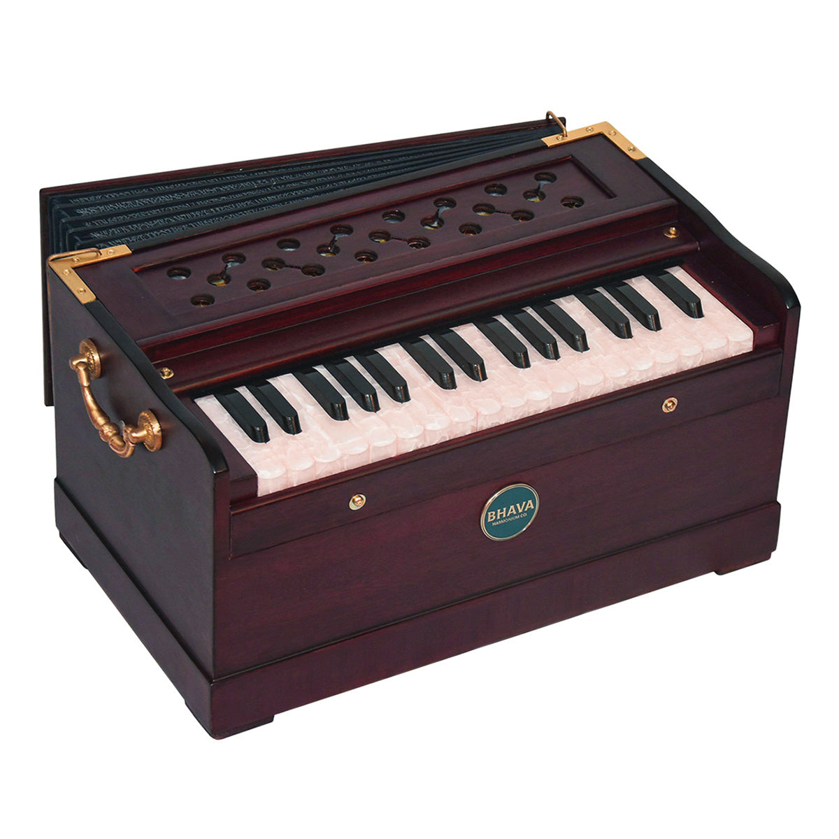 Bhava Lite "Travel" Harmonium, Limited Edition Mahogany