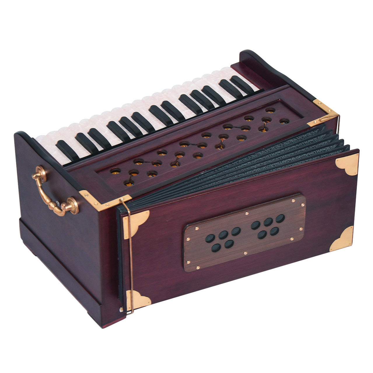 Bhava Lite "Travel" Harmonium, Limited Edition Mahogany