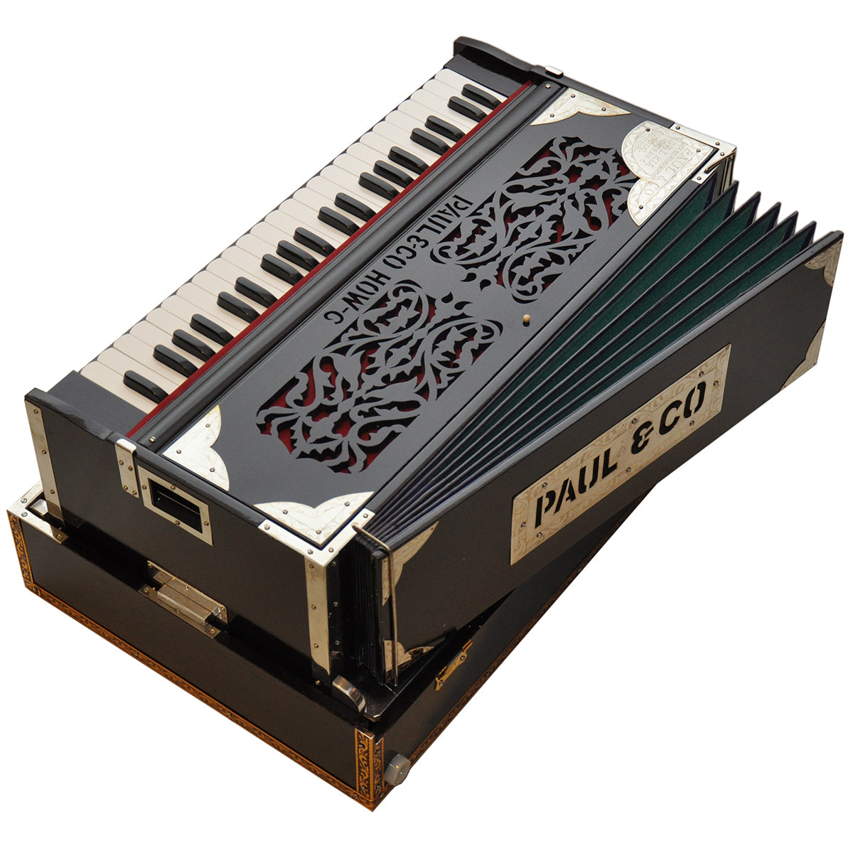 Paul & Co Fixed 3 Reed Harmonium for Sale | Indian Musical Instruments ...