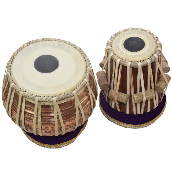 TAAL Professional Copper 4.0 KG Tabla Set For Sale in U.S. Old Delhi Music