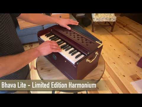 Bhava Lite "Travel" Harmonium | Limited Edition Mahogany - B-Stock